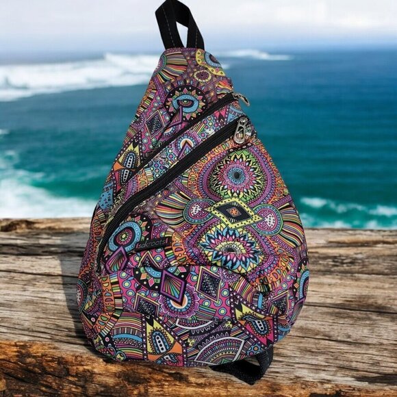 Sakroots Women's On The Go Sling Backpack 🌈 - Picture 1 of 8